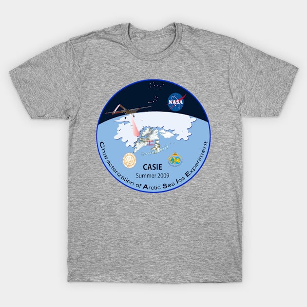 Characterization of Arctic Sea Ice Experiment 2009 Logo T-Shirt by Spacestuffplus